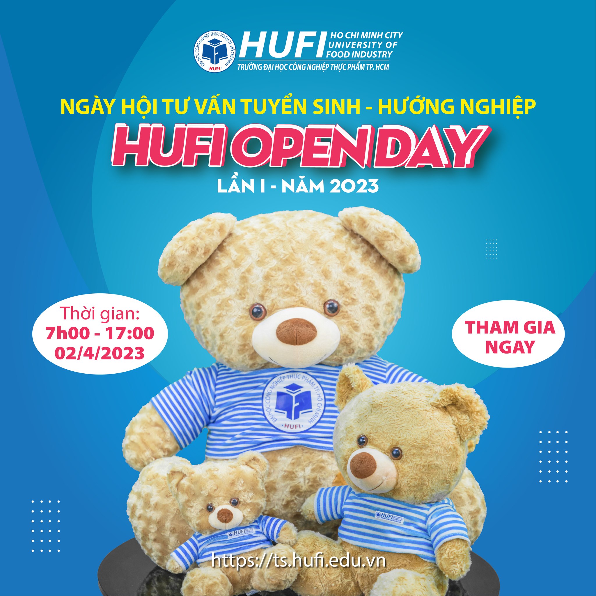 NGUỒN XANH ĐỒNG HÀNH CÙNG GREEN FOOD TRONG SỰ KIỆN NGÀY HỘI TƯ VẤN HƯỚNG NGHIỆP HUFI OPEN DAY 2023