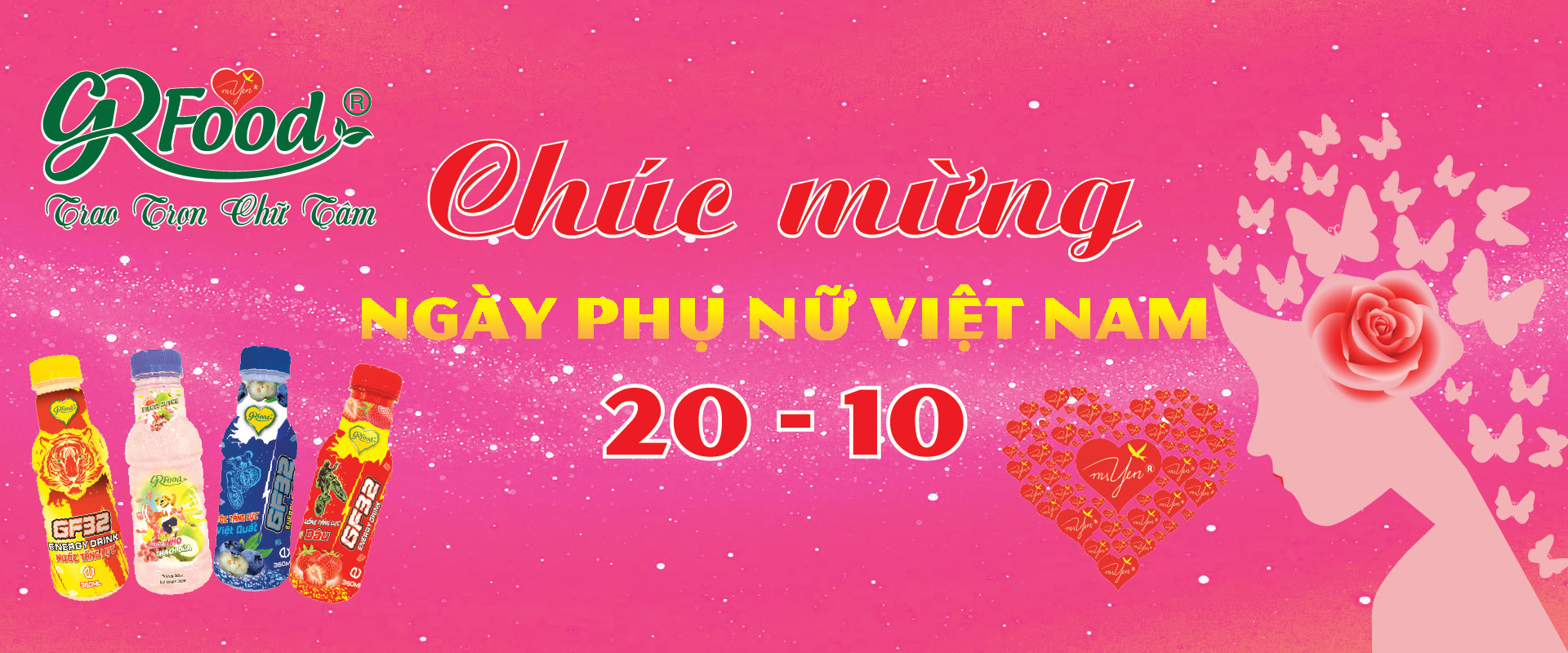NGUỒN XANH FOOD CHÚC MỪNG NGÀY 20.10