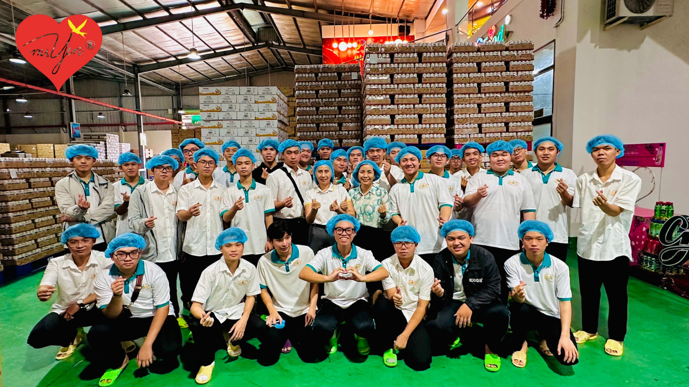 MS YEN VÀ GREEN FOOD CHÀO ĐÓN ĐOÀN THAM QUAN TRƯỜNG ĐẠI HỌC GIAO THÔNG VẬN TẢI THÀNH PHỐ HỒ CHÍ MINH - ĐỢT 2