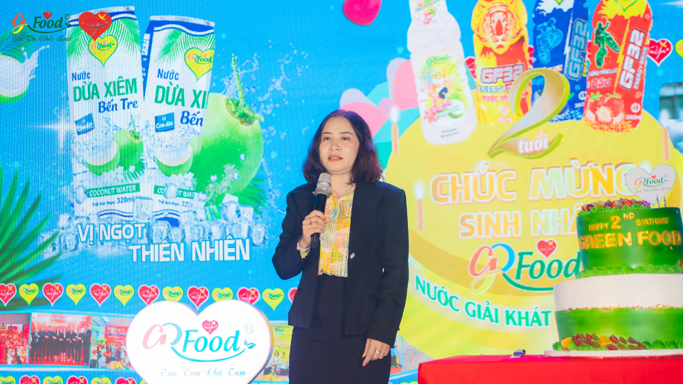 MS YEN ĐỒNG HÀNH CÙNG SINH NHẬT GREEN FOOD 2024 "BÙNG NỔ CẢM XÚC VỚI LỄ HỘI ĐẦY MÀU SẮC"