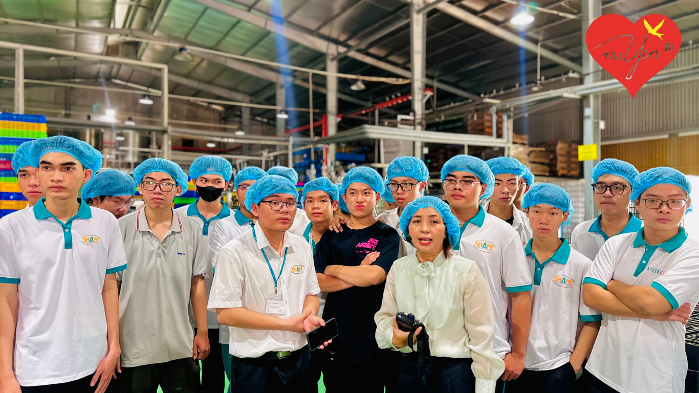 MS YEN VÀ GREEN FOOD CHÀO ĐÓN ĐOÀN THAM QUAN TRƯỜNG ĐẠI HỌC GIAO THÔNG VẬN TẢI THÀNH PHỐ HỒ CHÍ MINH - ĐỢT 3