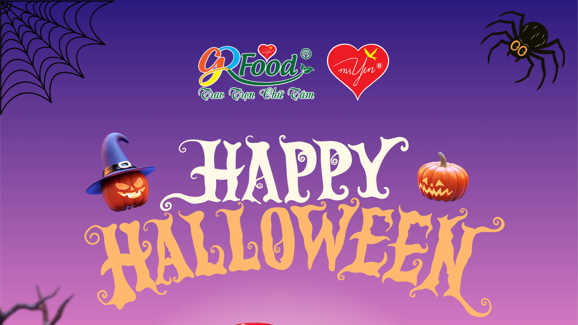 CHÀO ĐÓN HALLOWEEN – TƯƠI MÁT CÙNG GREEN FOOD