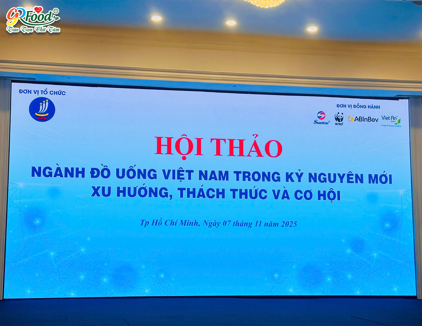 GREEN FOOD THAM DỰ HỘI THẢO “NGÀNH ĐỒ UỐNG VIỆT NAM TRONG KỶ NGUYÊN MỚI – XU HƯỚNG, THÁCH THỨC VÀ CƠ HỘI”