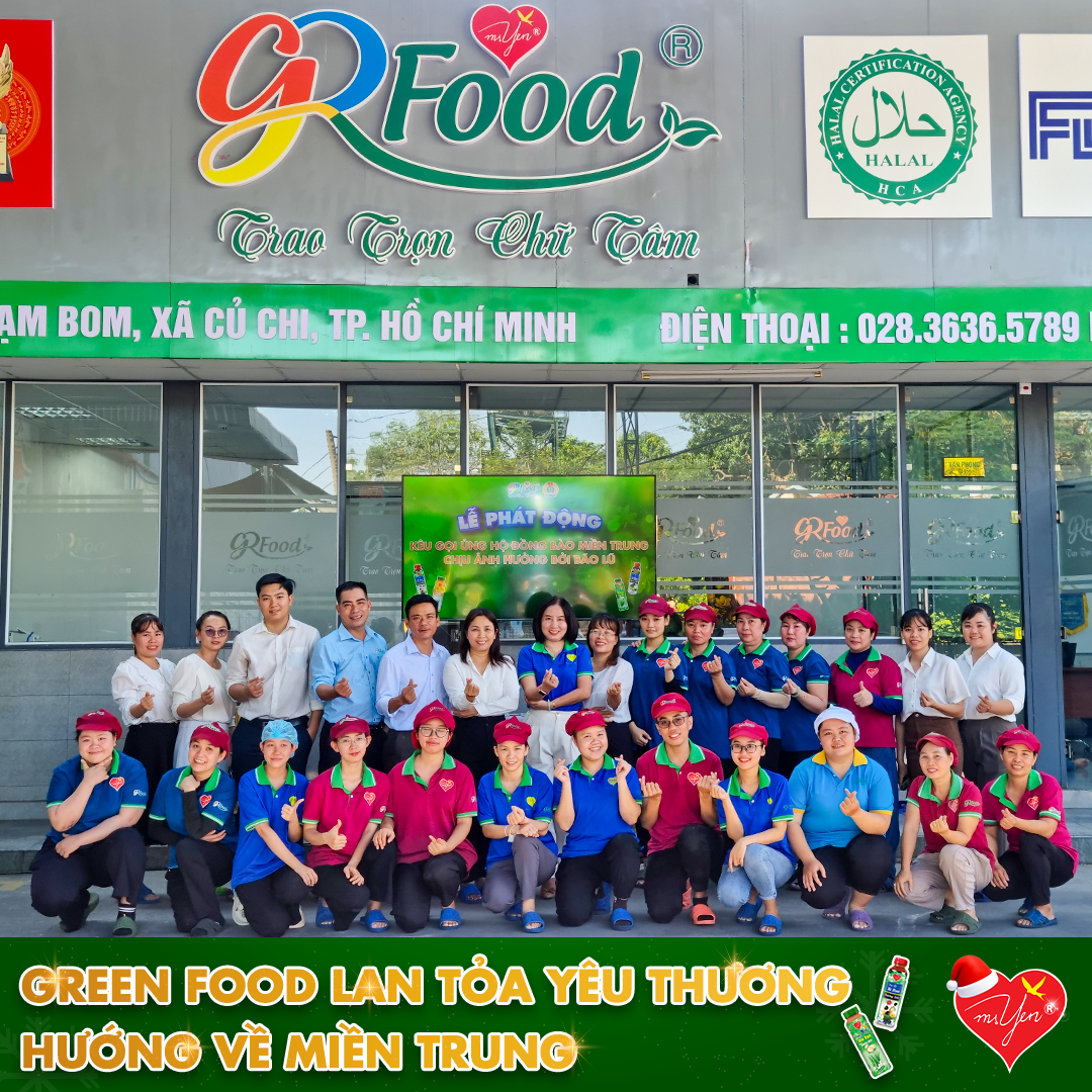 NƯỚC GIẢI KHÁT YẾN LAN TỎA YÊU THƯƠNG – HƯỚNG VỀ MIỀN TRUNG