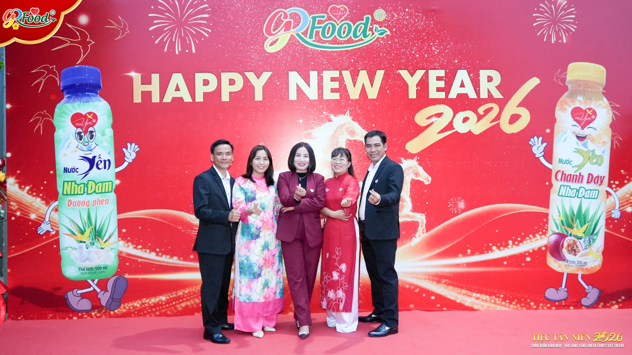 GREEN FOOD & THƯƠNG HIỆU NƯỚC GIẢI KHÁT MS YEN CHÀO XUÂN BÍNH NGỌ 2026